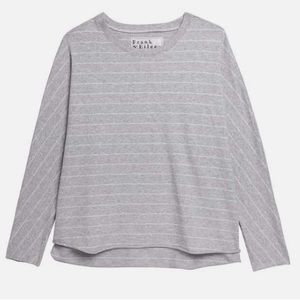 Frank & Eileen Tee Lab Oversized Continuous Long-Sleeve Sweatshirt